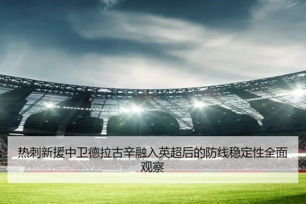 热刺新援中卫德拉古辛融入英超后的防线稳定性全面观察
